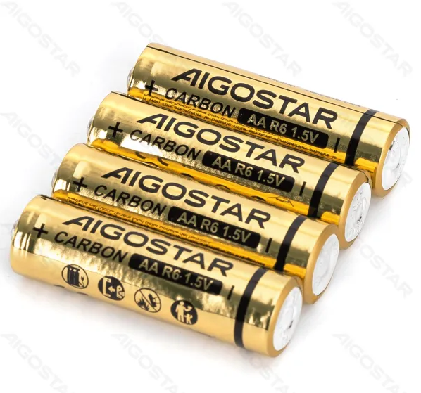 Carbon-zinc Battery R6 (AA) 1.5V 4pcs