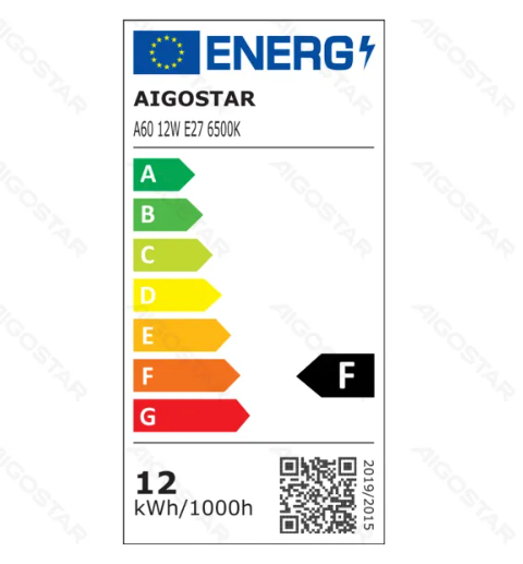 LED bulb A60 E27 12W