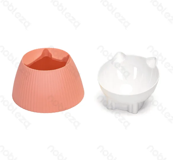 cat elevated bowl(Pink)