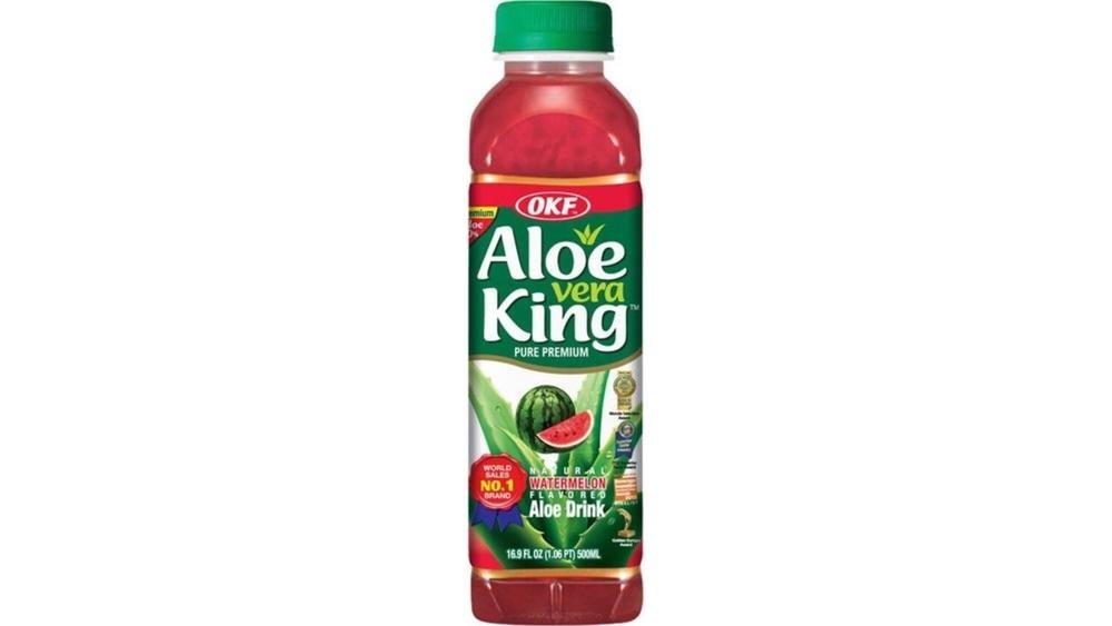 OKF/OKF Aloe Vera drink watermelon /西瓜味芦荟汁 500ml