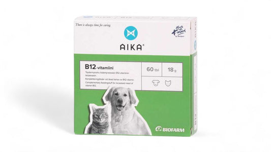 Biofarm AIKA B12-vitamiini kissoille ja koirille 60 tabl.