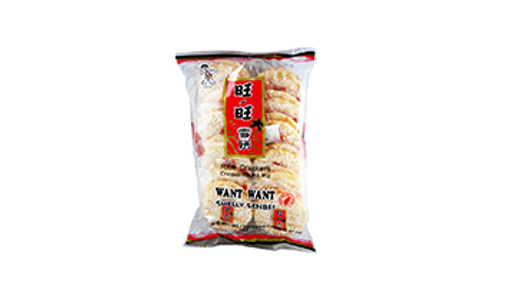 WANTWANT/WANT WANT Sweet Senbei Rice Cracker 150g/旺旺雪饼 150g