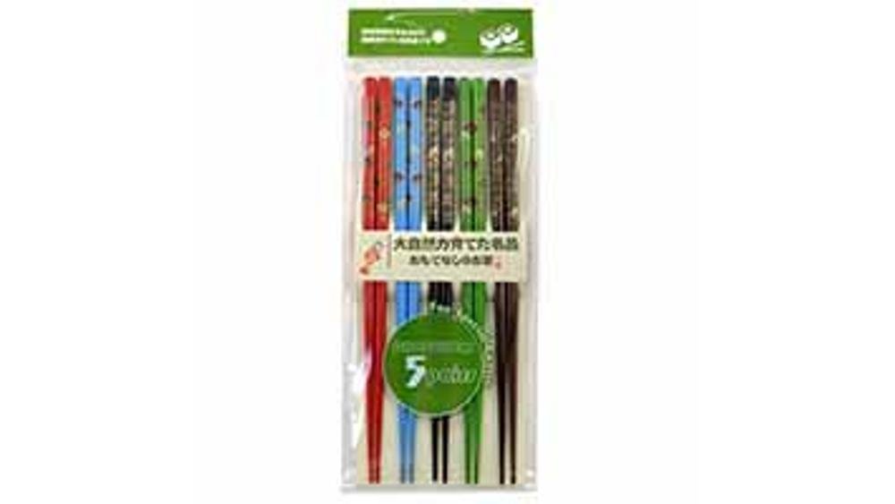 Chopsticks Japanese 5 Colors 5 PCS/筷子混合颜色 5双装/Japanilaiset puikot 5 väriä 5 kpl