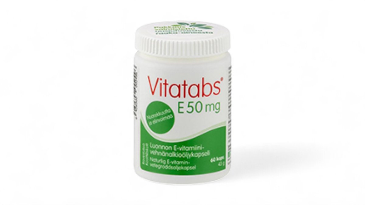 Vitatabs E 50 mg 60 kaps.