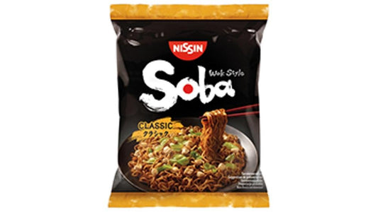 Nissin/Nissin Instant SOBA Classic nuudeli 109g/日清经典炒面 109g/Nissin pikasoba klassisena makuna 109g