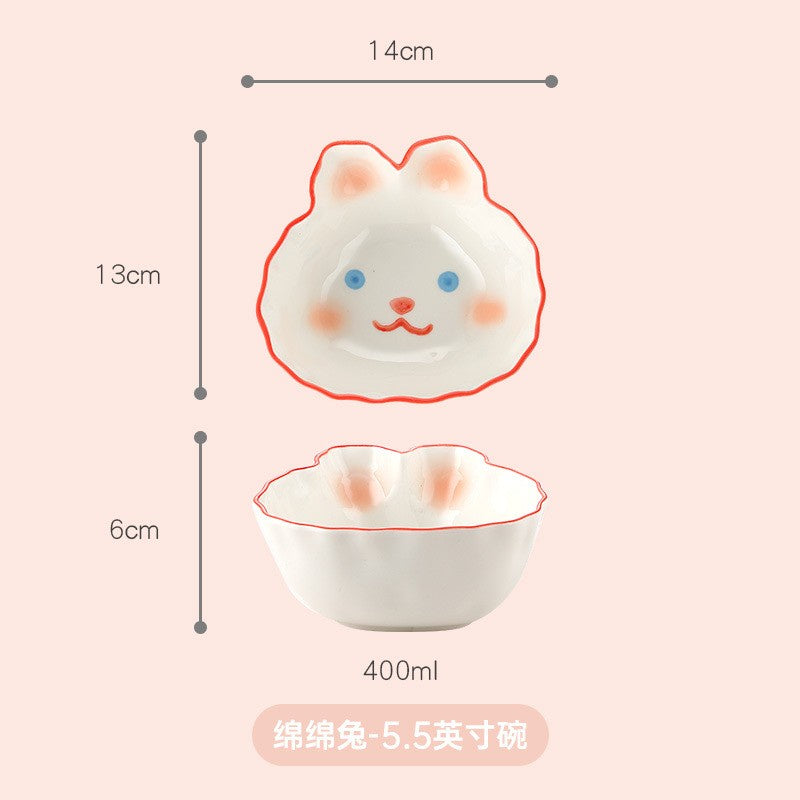 DJY Rabbit Bowl 5.5 inches