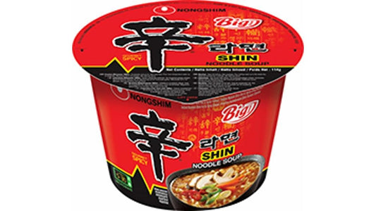 Nongshim/Nongshim Instant Noodle Big Bowl Shin/农心大碗面辛拉面 114g