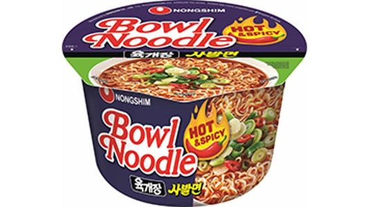 Nongshim/Nongshim Instant Bowl Noodle Hot Spicy 100g/农心大碗面香辣味 100g