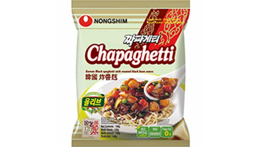 Nongshim/NONGSHIM spagetti paahdetulla mustapapukastikkeella/农心炸酱面 140g