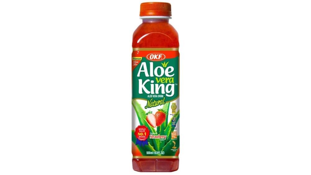 OKF/OKF Aloe vera drink blueberry/草莓味芦荟汁 500ml