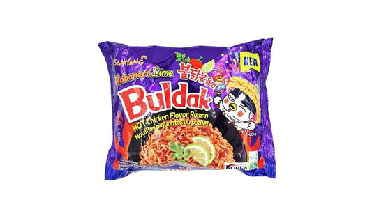 Samyang/Chicken Noodles Havana Lime/三养火鸡面哈瓦那青柠袋装 135g