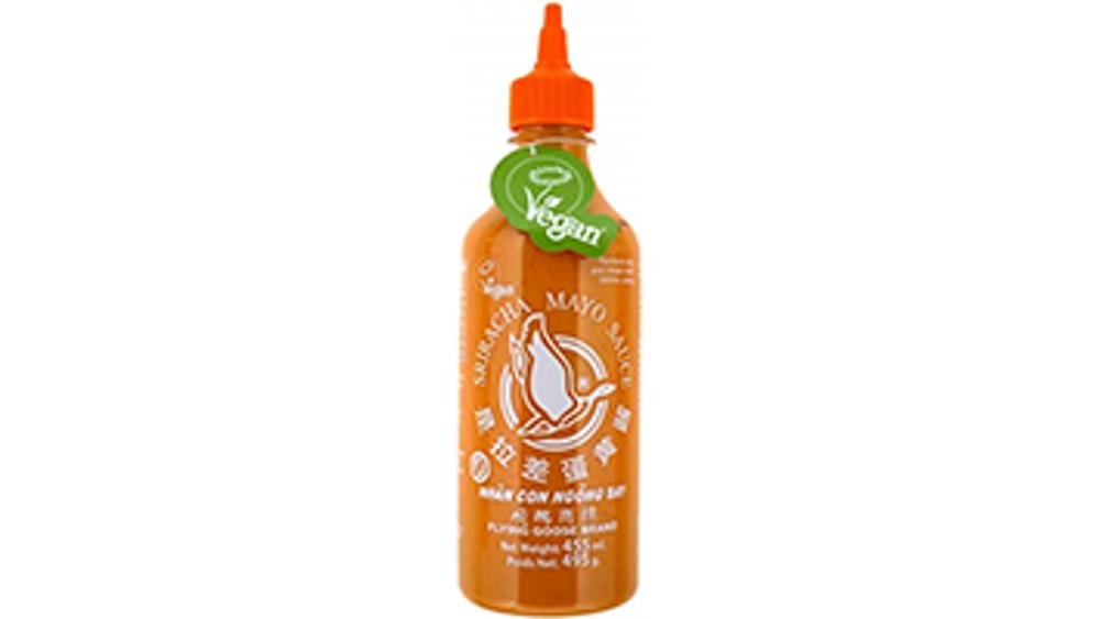Flying Goose/Sriracha Mayo 455ml/是拉差蛋黄酱 455ml/Sriracha majoneesi 455 ml