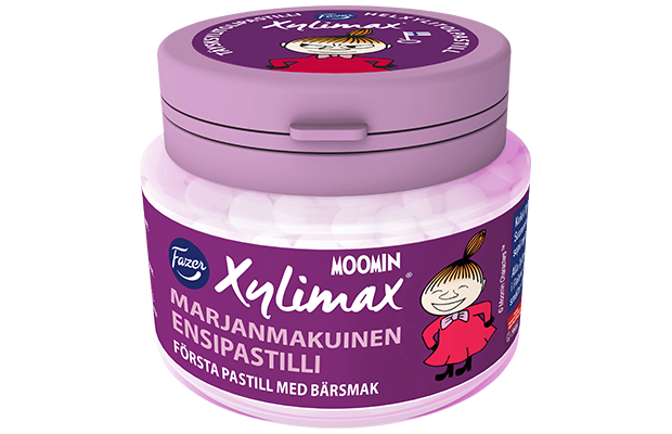 Fazer Xylimax Moomin Little My full xylitol pastille 85g