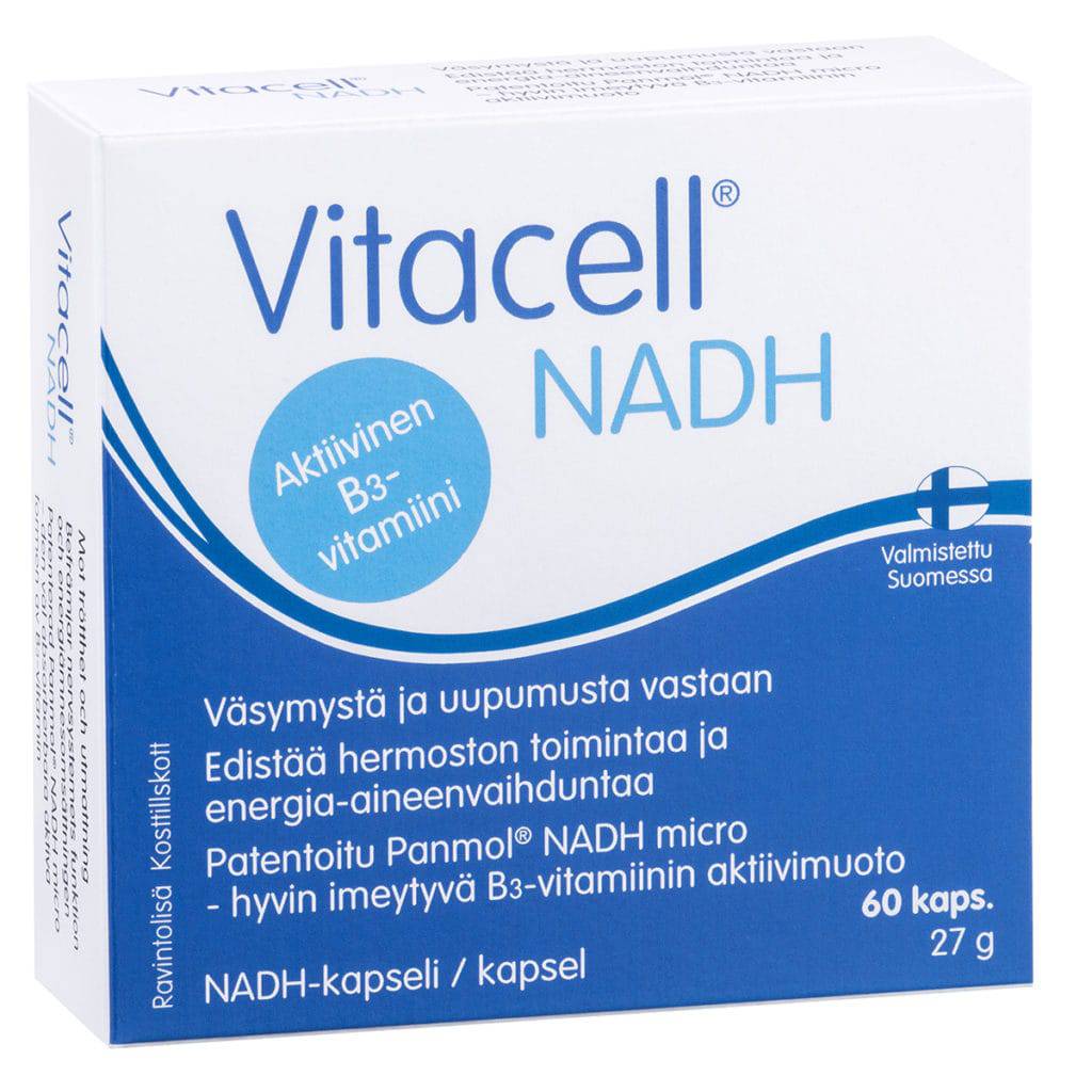 Hankintatukku Vitacell NADH Vitamin B3 Tablets 60 capsules