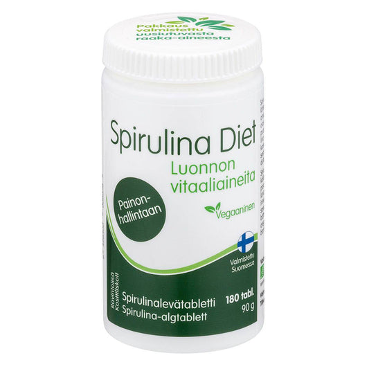 Hankintatukku Spirulina Diet - Spirulinalevätabletti 180 tabl