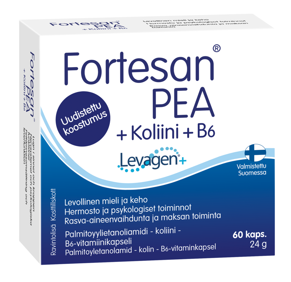 Fortesan PEA + Choline + B6 60 Capsules