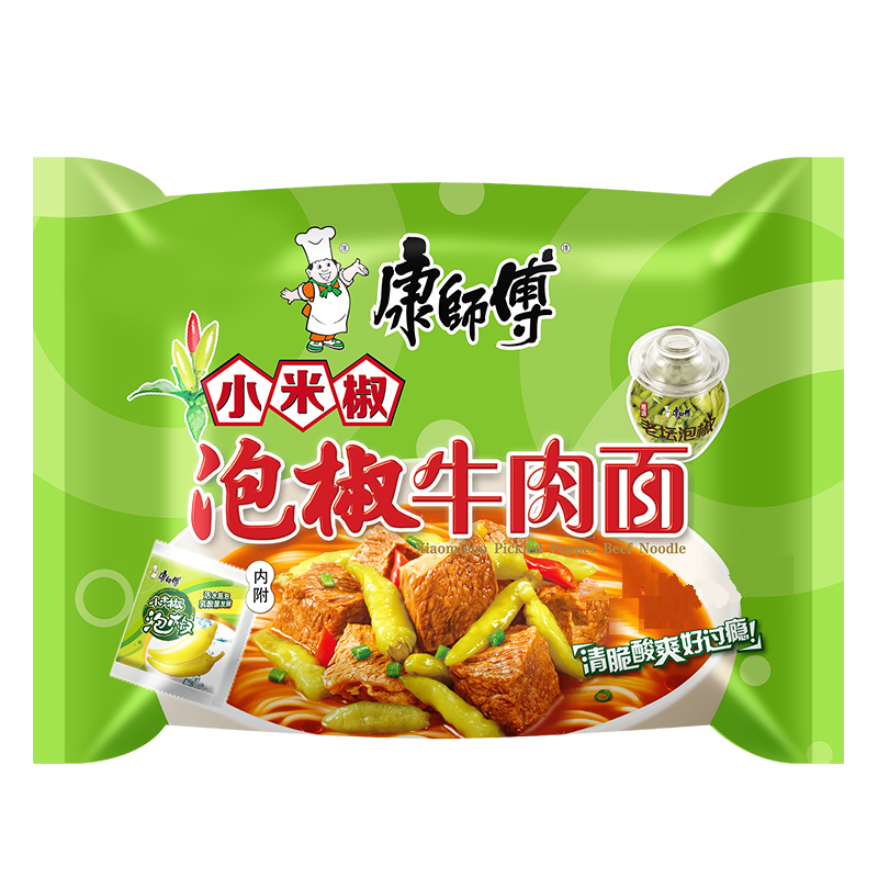 Master Kong Pickled Beef Noodles 103g