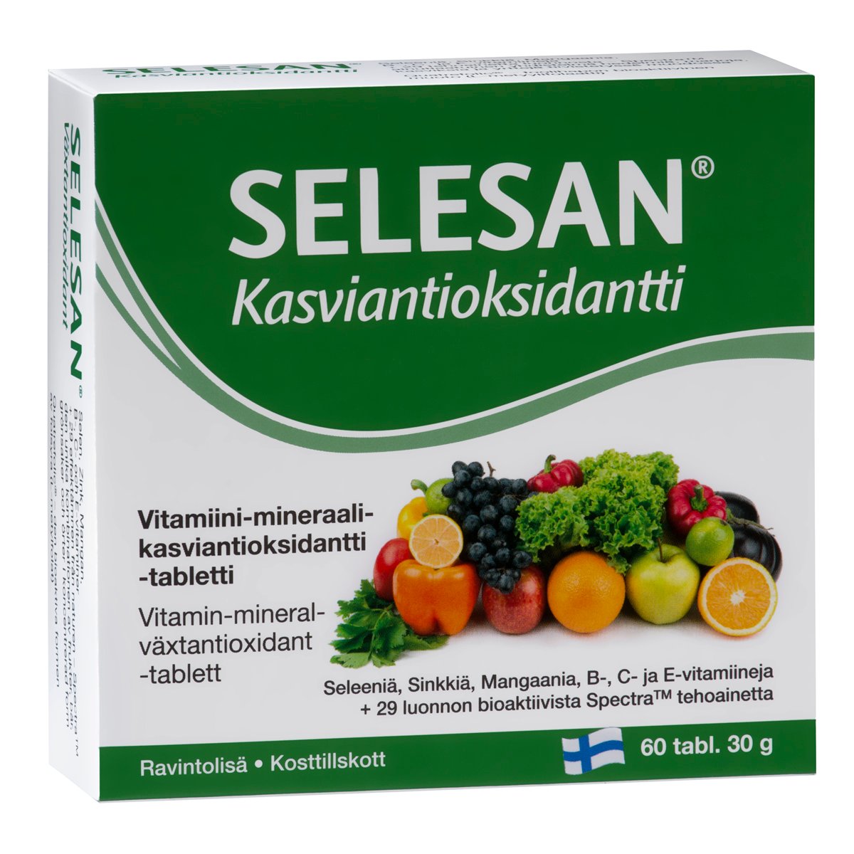 Selesan Kasvisten Antioksidantti 60 tabl.
