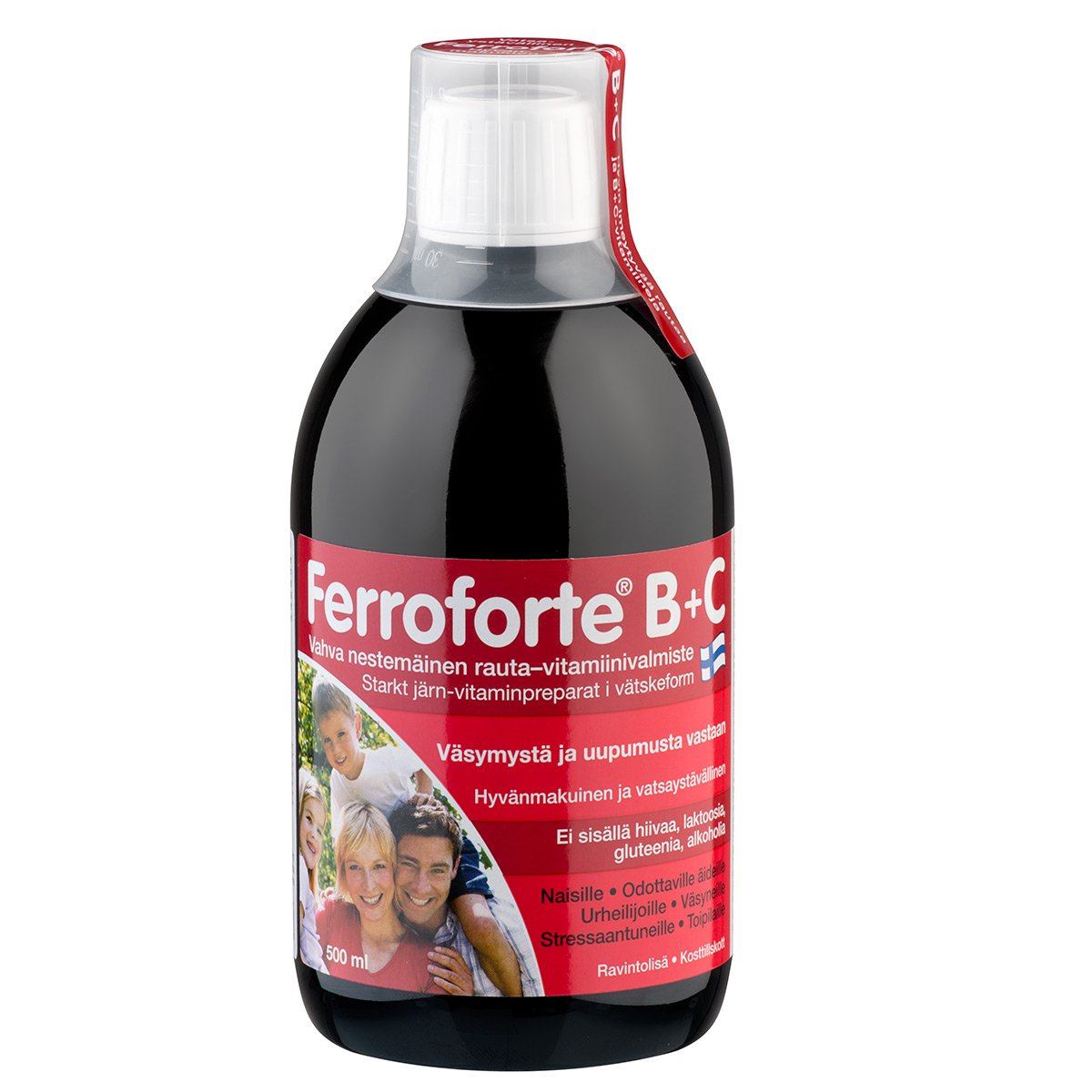 Ferroforte B + C - Rauta-vitamiinivalmiste 500 ml