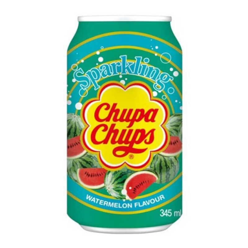 Chupa Chups Drink Sparkling Watermelon 345ml