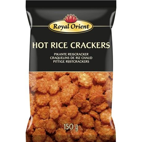ROYAL ORIENT Rice Cracker Hot 150g