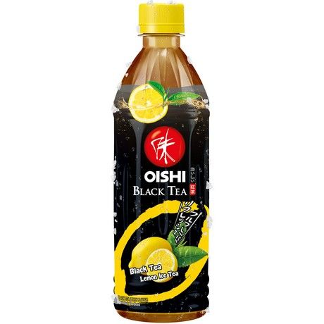 OISHI black tea lemon 500ml