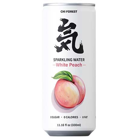 CHI FOREST Sparkling Water White Peach 330ml