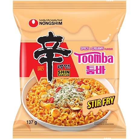 NONGSHIM Instant Noodles Shin Ramyun Spicy Creamy 137g