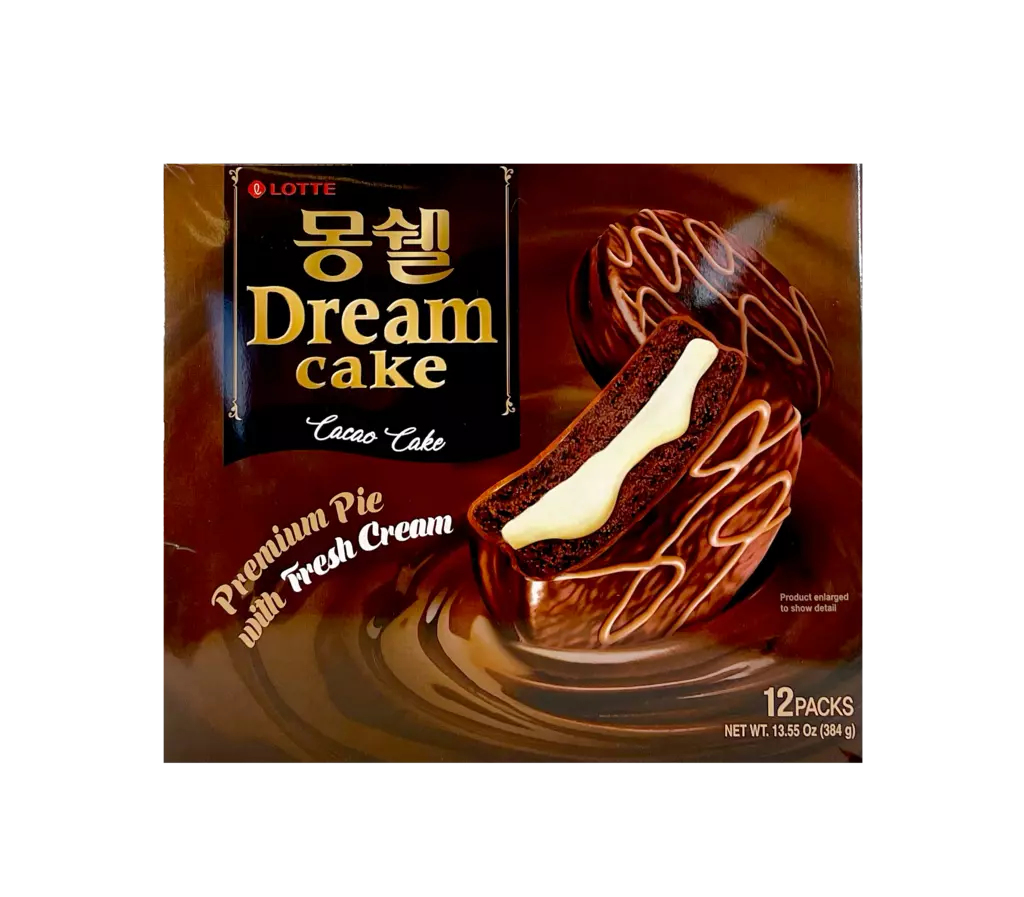 Lotte Moncher Cacao Cake 12-pack 408g