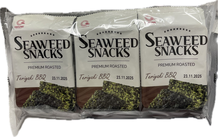 TAKUMI Seaweed snack BBQ 4g*3