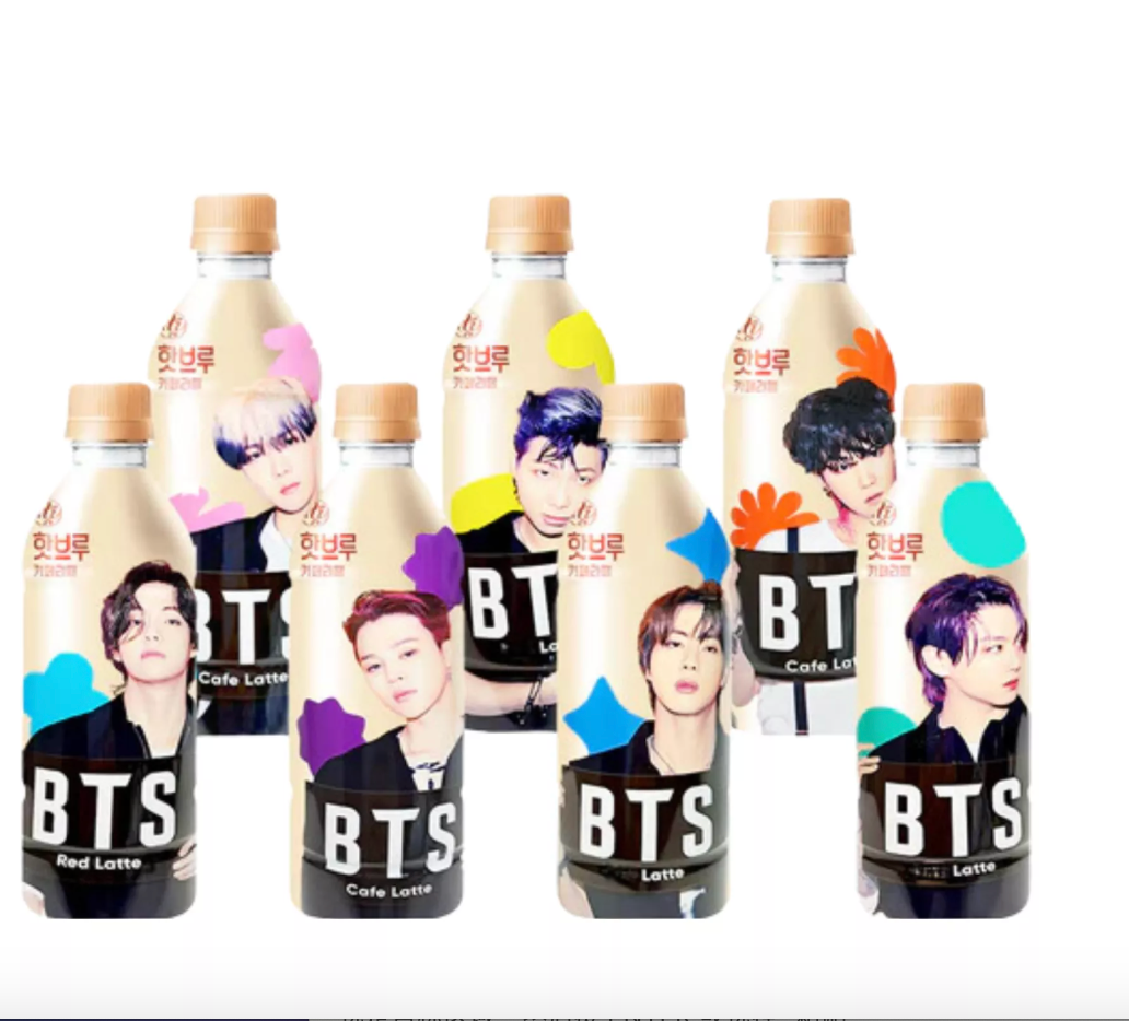 Yakult BTS Hot Brew Sweet Latte Coffee 350 ml