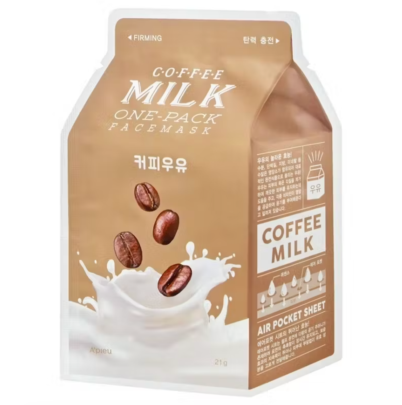 A'PIEU Coffee Milk One-Pack 21g