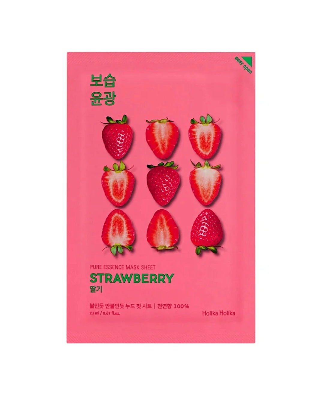 Holika Holika Pure Essence Mask Sheet Strawberry 23ml