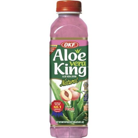 OKF Aloe Vera -juoma persikka 500ml