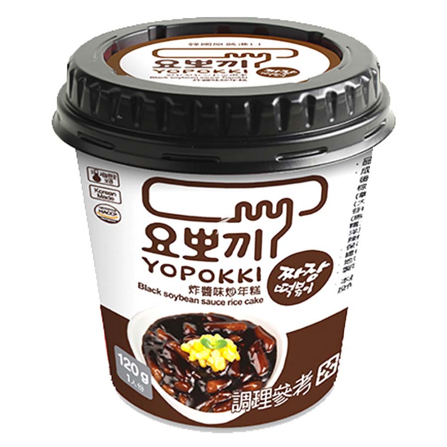 Yopokki riisikakku jjajang kuppi