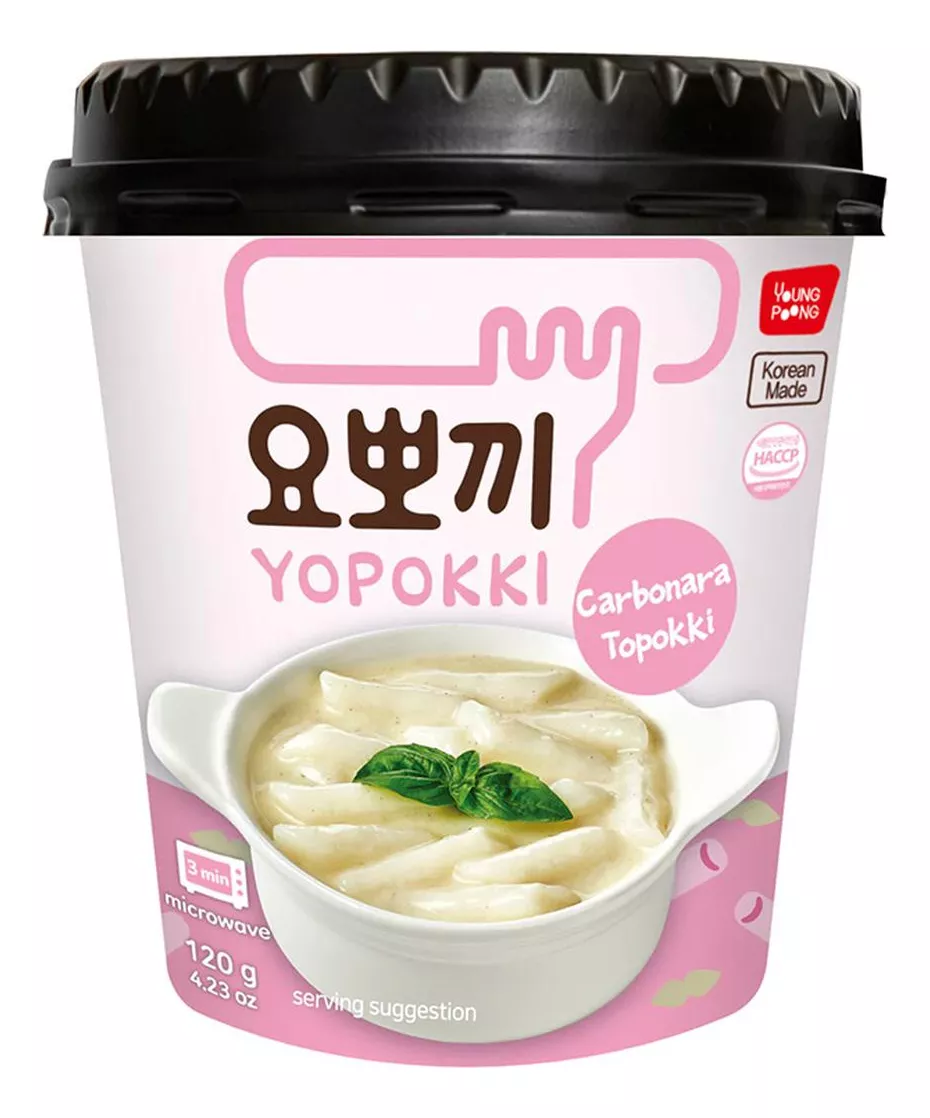 Yopokki Ricecake Cup Carbo 120g