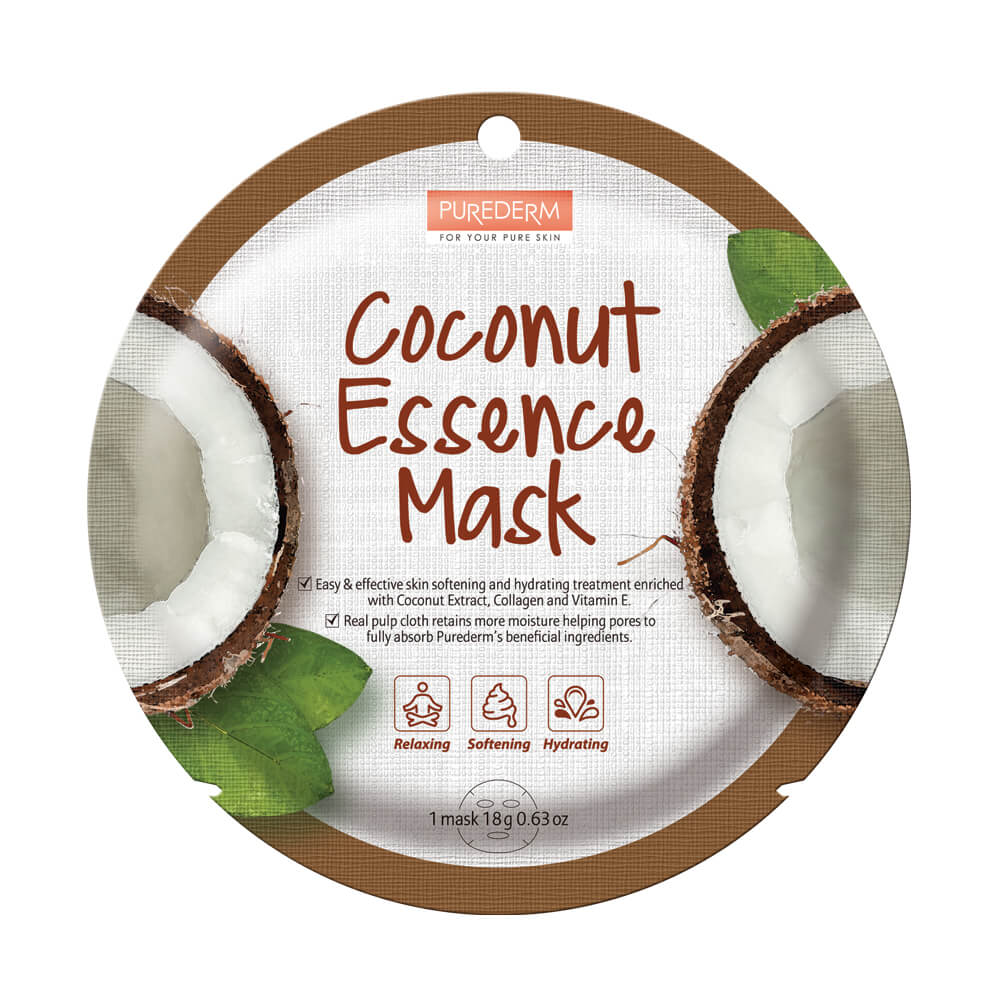 PUREDERM Coconut Essence Mask 18g
