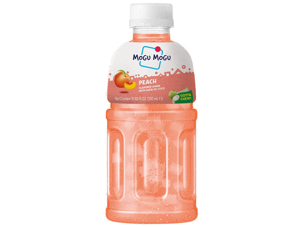 Mogu Mogu Peach Drink With Nata De Coco 320ml