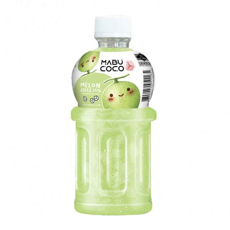 Mabu Coco Melon Juice With Nata De Coco 320ml