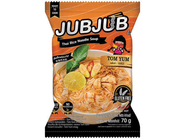 Jub Jub Instant Rice Noodle Tom Yum 70g