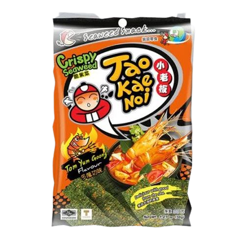 Taokaenoi Seaweed Snack Crispy Tomyum 32g
