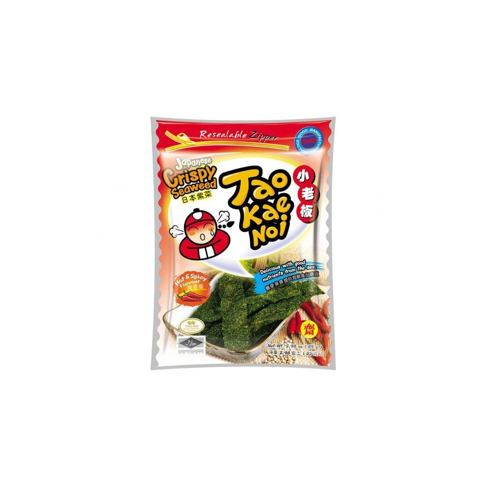 TAO KAE NOI Raikas merilevä kuuma ja mausteinen maku 59g