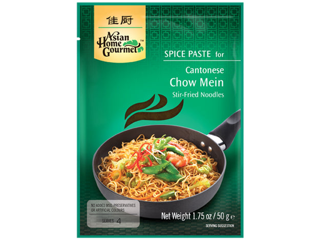 AHG Cantonese Chow Mein Spice Paste 50g