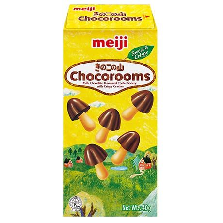 MEIJI Chocolate Biscuits Choco Rooms 36g