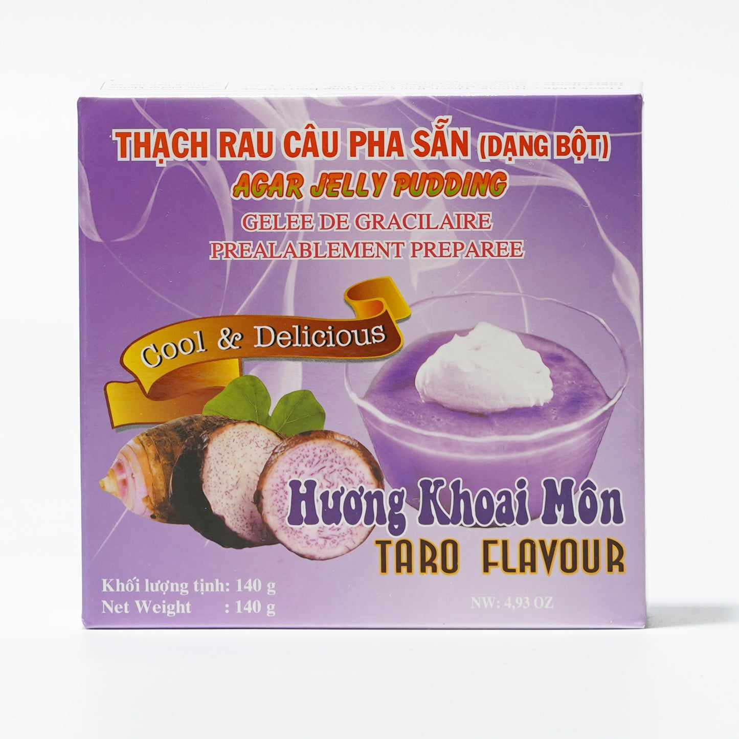 3K Jelly pudding taro powder 140g