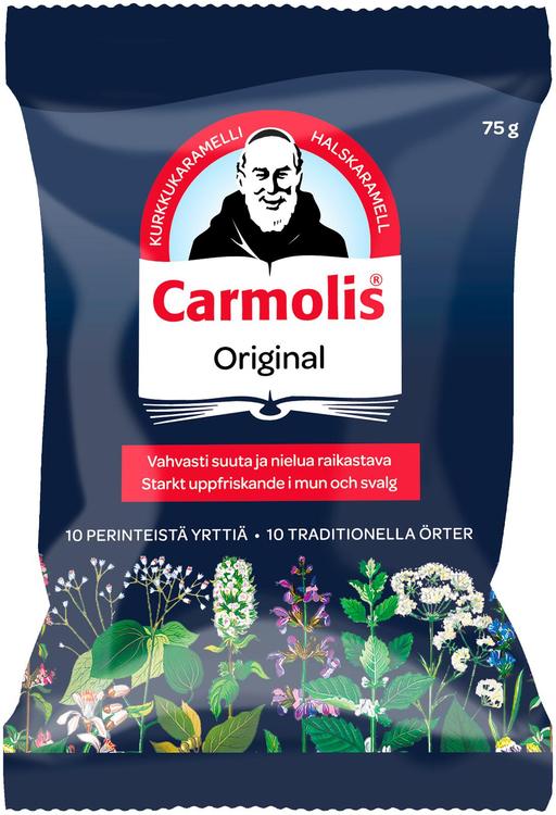 Bertil's Health Carmolis Herbal Candies 75g