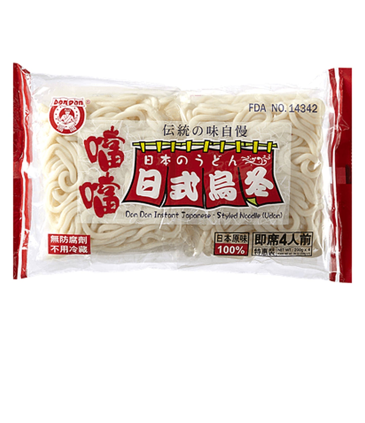 Don Don Udon Noodle 4X200g