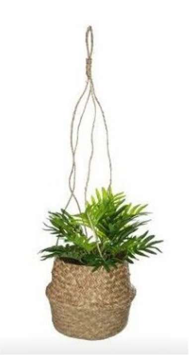 🎁 HTFP-2 Natrual Classic Hanging Flower Pot 18x18cm (100% off)