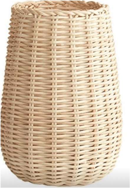 HTFP-3 Natural White Classic Pöytäkukkaruukku 14x11x22cm