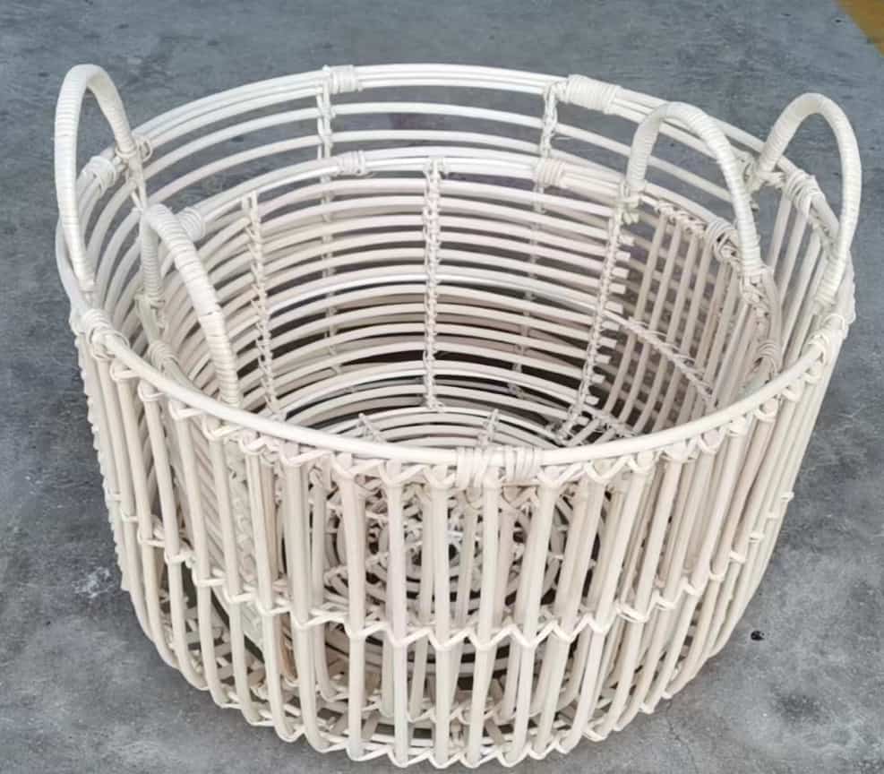 HTLB-3 Natual White Classic Pesulakori 2kpl setti 32x25cm/40x28cm